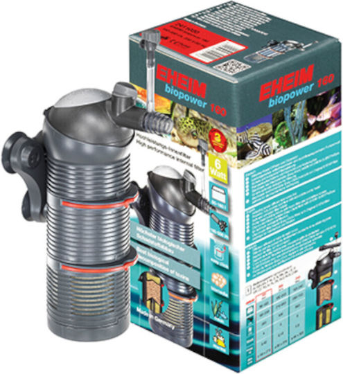 Eheim Biopower 160 Internal Filter 6W for Aquariums up to 160lt with Performance 550lt/h