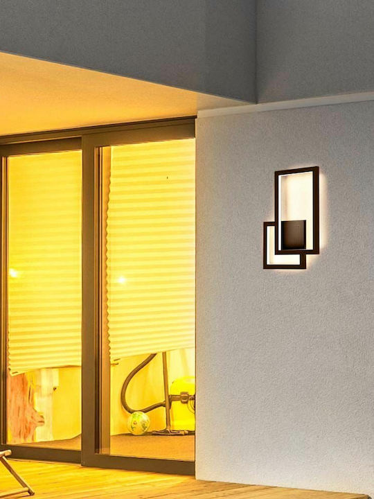 V-TAC Στεγανή Πλαφονιέρα LED 20W 3000K 42x6x29εκ.