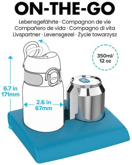 Ion8 Παιδικό Παγούρι Πλαστικό Non Spill 400ml (Διάφορα Σχέδια/Χρώματα)
