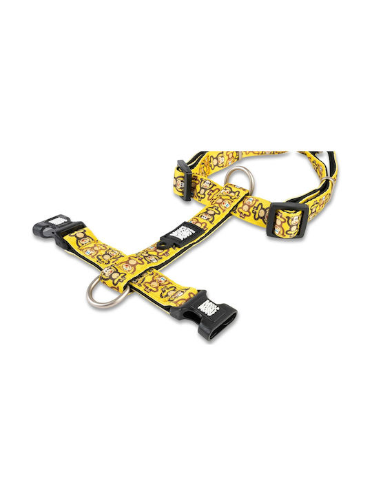 Max & Molly Monkey Maniac Galben Meniu 20mm x 54-69cm