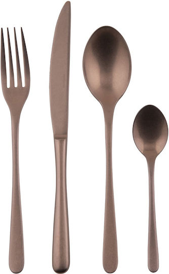Sambonet Taste Pvd Cutlery Besteckset Edelstahl Kupfer 24Stück