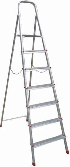 Viovas Scară Aluminiu cu 6+1 Trepte 151buc
