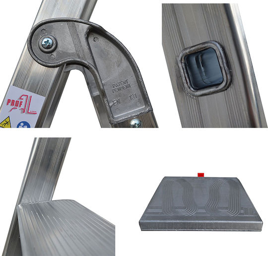 Profal X-MAX 85 Leiter Aluminium mit 9+1 Stufen