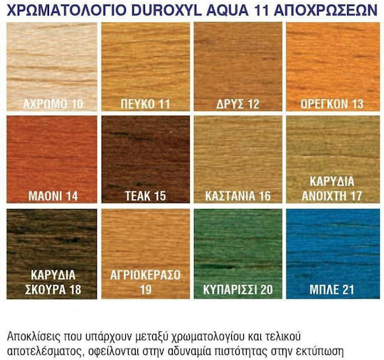 Durostick Duroxyl Aqua Impregnation Varnish Water Oregon Matte 2.5lt