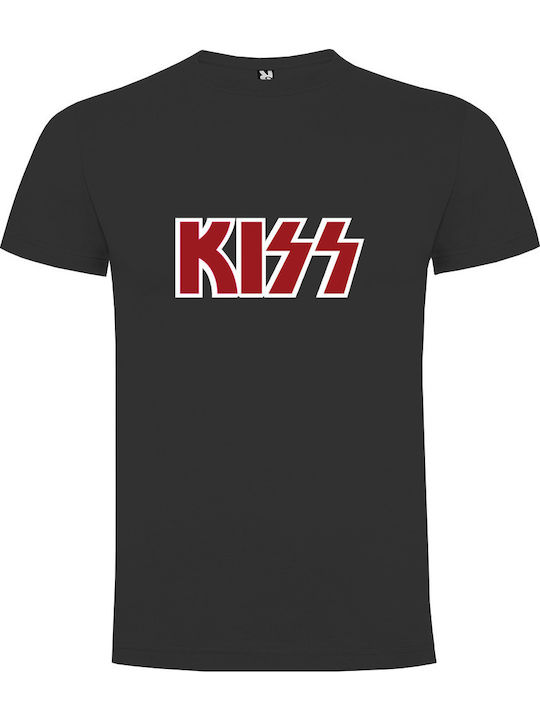 Tshirtakias Kiss Group Logo T-shirt Black Tshirtakias Kiss Group Logo T-shirt Black