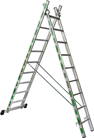 Pankoskal Aluminum Double Staircase 2x7
