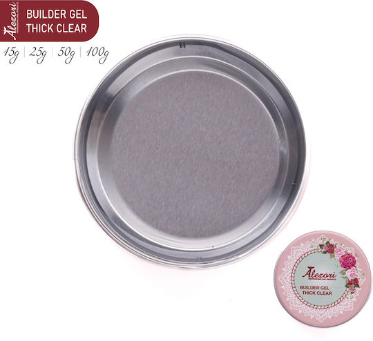 Alezori Builder Thick Builder Nail Gel Clear 30gr