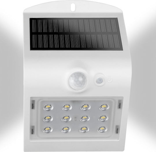 REV Wall Mounted Solar Light 1.5W with Motion Sensor and Photocell