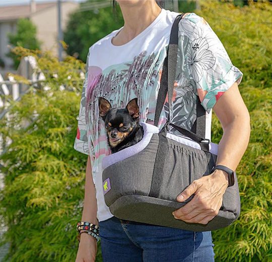 Ferplast Borsello 40 Dog Carrying Purple Shoulder Bag L30xW20xH20cm