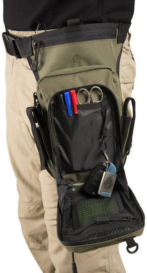 Pentagon Maxs 2.0 Military Pouch Thigh made of Polyester Wolf Grey 3.7lt
