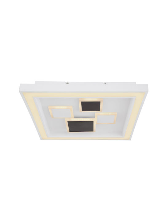 Globo Lighting Nolo Modernă Metalică Plafonieră de tavan cu LED Integrat 48buc Alb