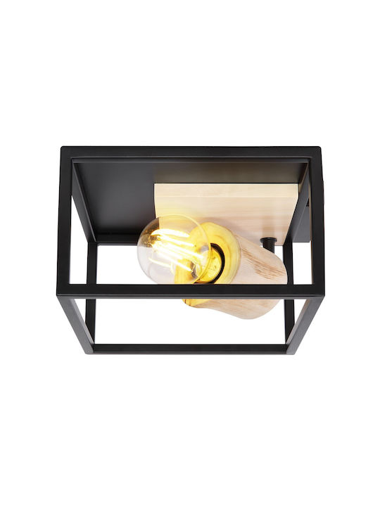 Globo Lighting Hagar Modern Metall Deckenleuchte mit Fassung E27 22Stück Schwarz