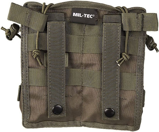 Mil-Tec Open Top Magazine Pouch Double Loader Belt Holster Olive Ανοιχτή Διπλή Θήκη Γεμιστήρων