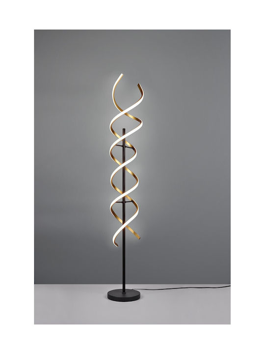 Trio Lighting Sequence LED Floor Lamp H150xW23cm. Silver