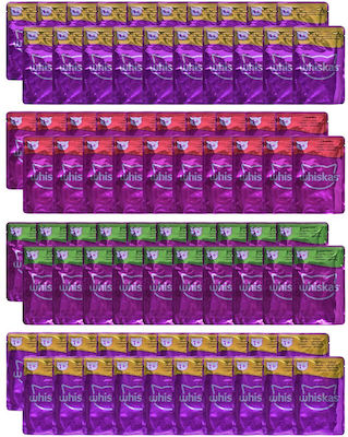 Whiskas Classic Meals in Sauce Wet Food for Adult Cats In Pouch with Beef 80pcs 85gr