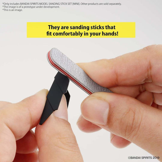 Bandai Spirits Sanding Stick Mini Λίμα Μοντελισμού 9τμχ