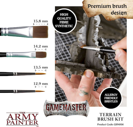 The Army Painter Gamemaster: Terrain Kit Paintbrush Model & Hobby Building