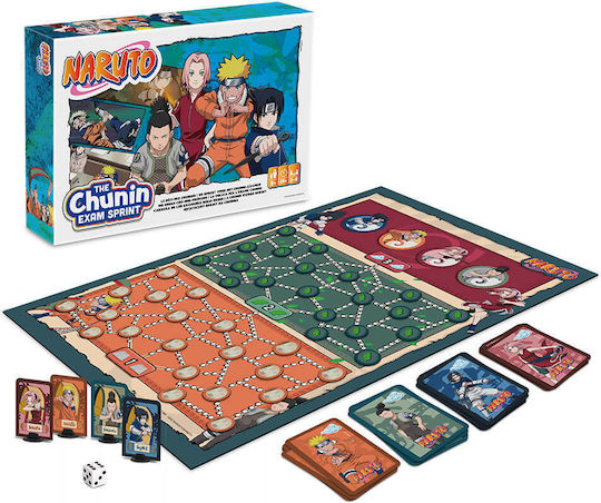 Επιτραπέζιο Παιχνίδι Naruto - Chunin Exam Sprint για 2-4 Παίκτες 8+ Ετών (EN) Cartamundi