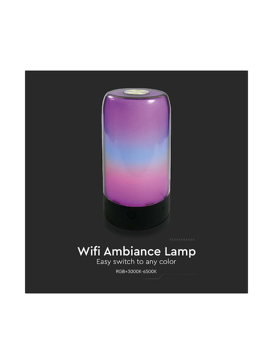 V-TAC WiFi Lustră Decorativă Negru