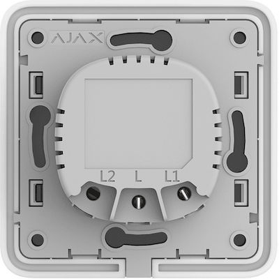 Ajax Systems 1-Gang Recessed Electrical Lighting Wall Switch Mechanism Basic