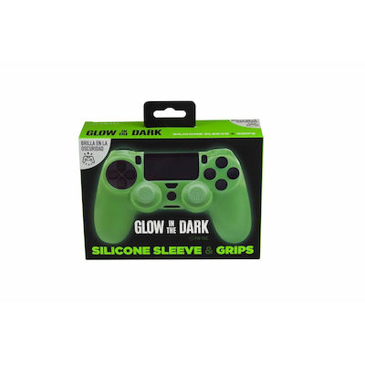 FR-TEC Silicone PS4 Controller Protective Case Green