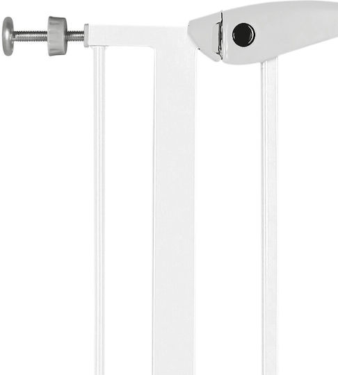 Trixie Διαχωριστικό Σκύλου 75-85x76 cm από Μέταλλο σε Λευκό Χρώμα 85 x 76 x 76εκ.