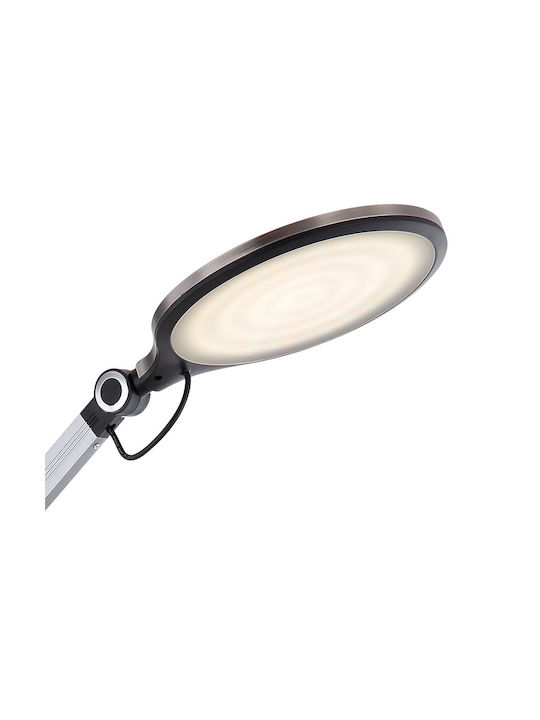 Globo Lighting Urias LED Office Lamp with Foldable Arm in Black Color