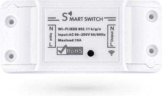 Smart Switch 1 Channel Wi-Fi 10A