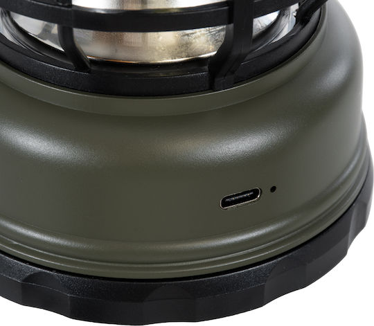 GloboStar GloboStar Led Wiederaufladbare Campinglaterne mit Taschenlampe 500lm 5W