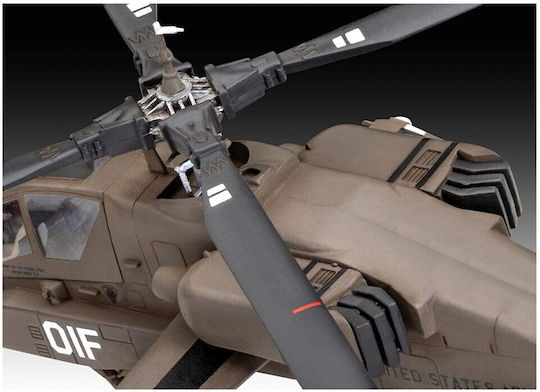Revell Φιγούρα Μοντελισμού Ελικόπτερο AH-64A Apache 71 Κομματιών σε Κλίμακα 1:72 21x20.1εκ.