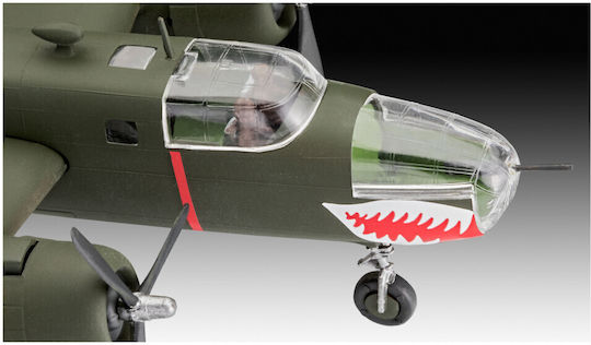 Revell B-25 Mitchell Фигура за Моделизъм Самолет 44 Части в Мащаб 1:72 22.3x28.6см.