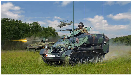 Revell Wiesel 2 LeFlaSys BF/UF Modellfigur Tank im Maßstab 1:35