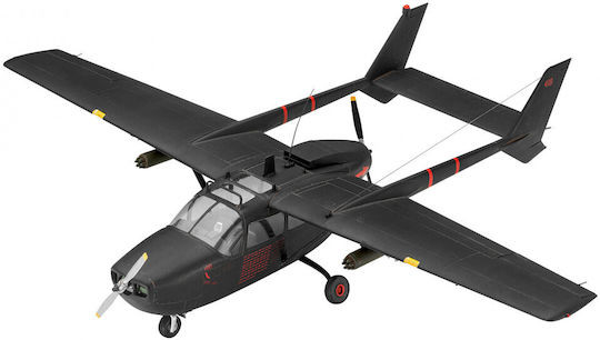 Revell O-2A Modeling Figure Airplane 171 Pieces in Scale 1:48