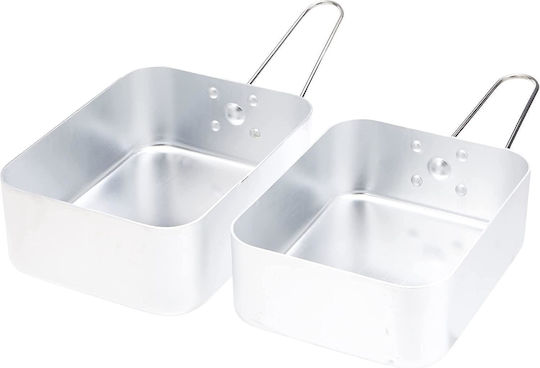MFH Mess Kit Aluminium Canteen for Camping 2pcs
