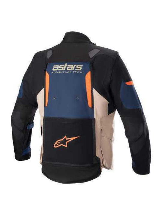 Alpinestars Halo Men's Riding Jacket 4 Seasons Waterproof Blue