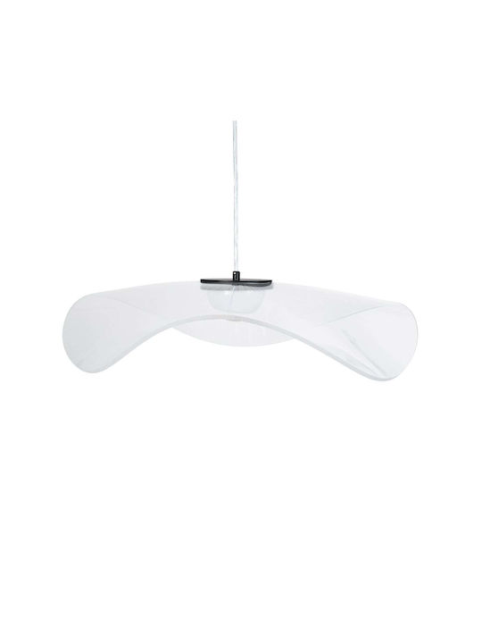 GloboStar Acrylica Pendant Light Black 66x66cm