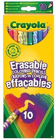 Crayola Erasable Pencils Set 10pcs