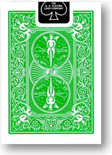 Bicycle Playing Cards Laminated for Poker Green
