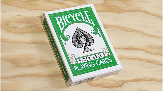 Bicycle Playing Cards Laminated for Poker Green