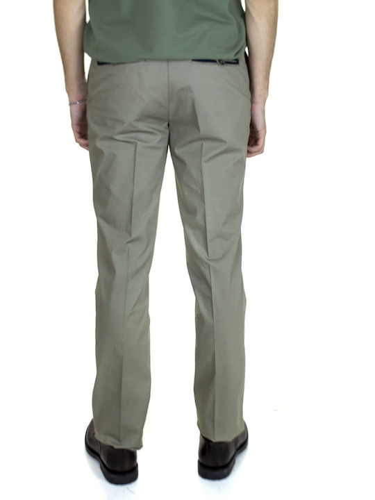 Guy Laroche Herrenhose Elastisch Dark Beige