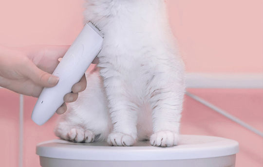 Pawbby Κουρευτική Μηχανή Σκύλων Επαναφορτιζόμενη Λευκό