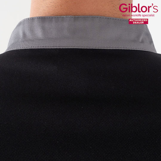 Giblor's Coat Chef Unisex Gray with Long Sleeve Raul