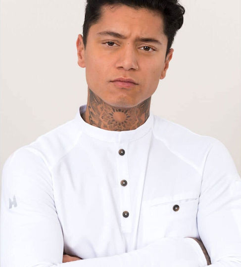 Le Nouveau Chef Coat Chef White with Long Sleeve Elias