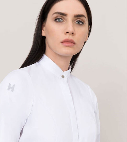 Le Nouveau Chef Палто Готвач Дамско Бял с Дълъг ръкав Venus