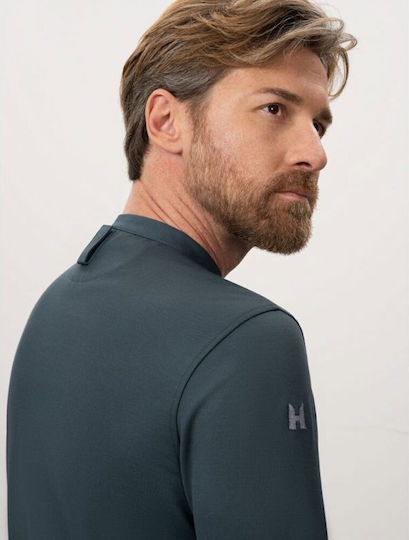 Le Nouveau Chef Coat Chef Gray with Long Sleeve Julien Petrol