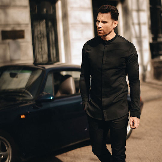 Le Nouveau Chef Coat Chef Black with Long Sleeve Julien