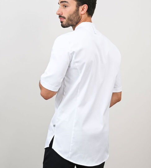 Le Nouveau Chef Coat Chef White with Short Sleeve Tygo