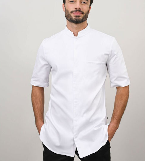 Le Nouveau Chef Coat Chef White with Short Sleeve Tygo