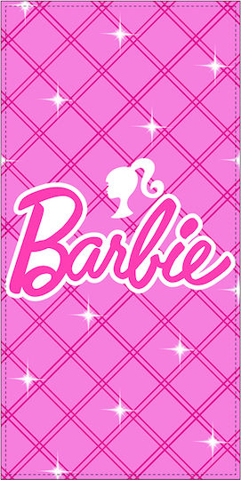 Mattel Barbie Kinder-Strandtuch Rosa Barbie 140x70cm