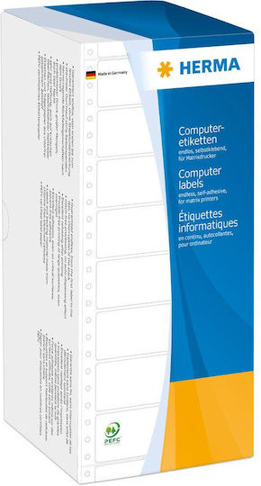 Herma 6000 Self-Adhesive Rectangular A4 Labels 101.6x48.40mm